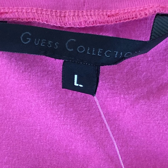 NWT Guess Collection Women's Pink Straight Skirt L - Picture 11 of 12